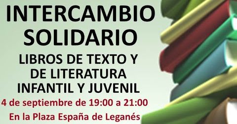 El Proyecto del Defensor del Menor de Leganés prepara intercambio de libros de texto