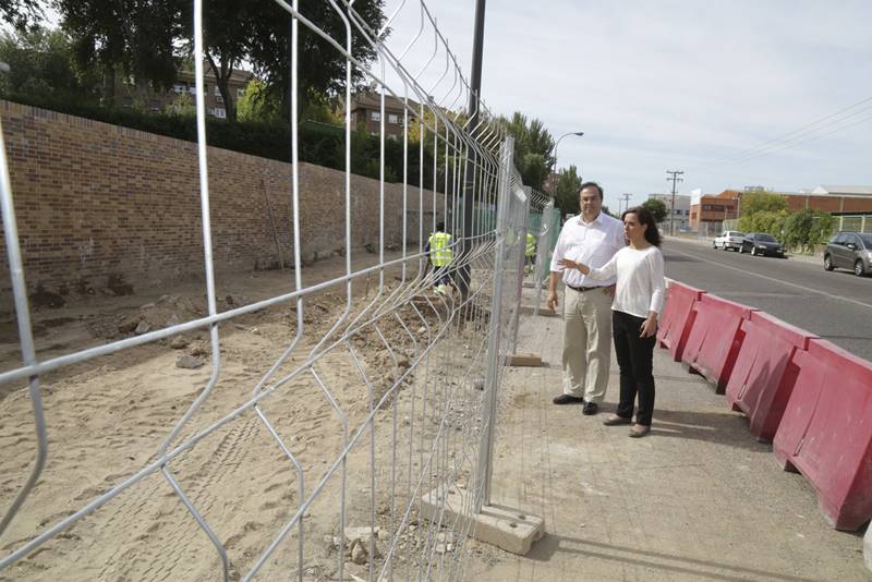 Comienzan las obras en la calle Eduardo Torroja