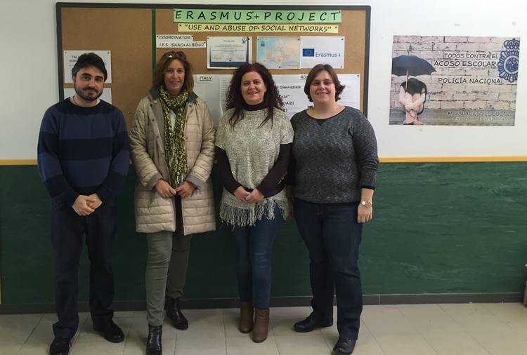 Estudiantes del IES Isaac Albéniz participan en un proyecto internacional sobre las redes sociales