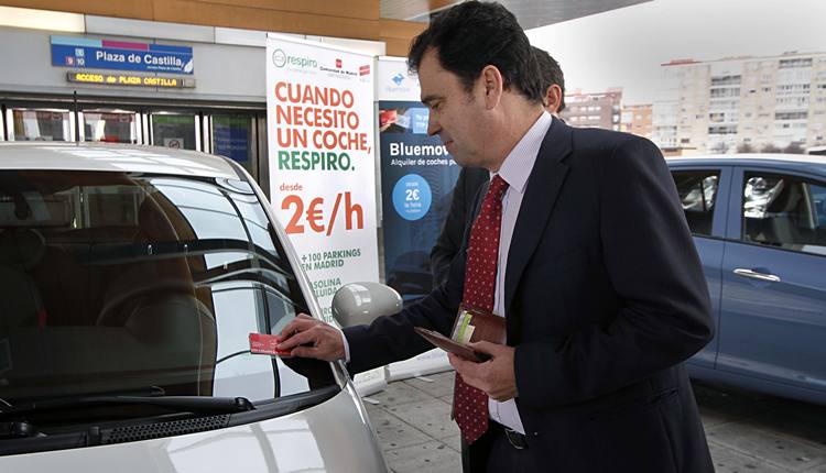 La TTP se convierte en la “llave” de los coches carsharing de Madrid
