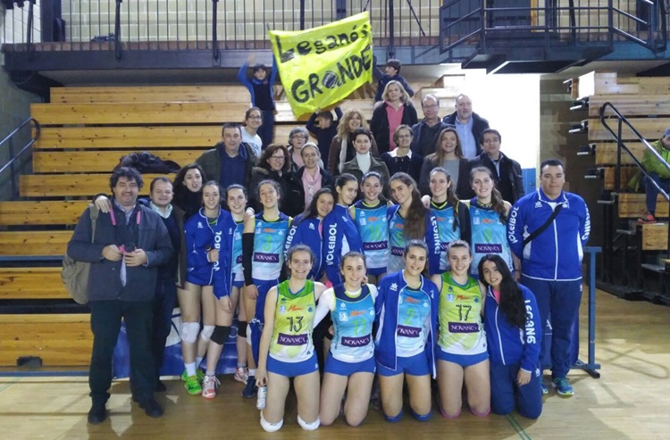 El Club Voleibol Leganés, noveno en la Superliga Junior Femenina