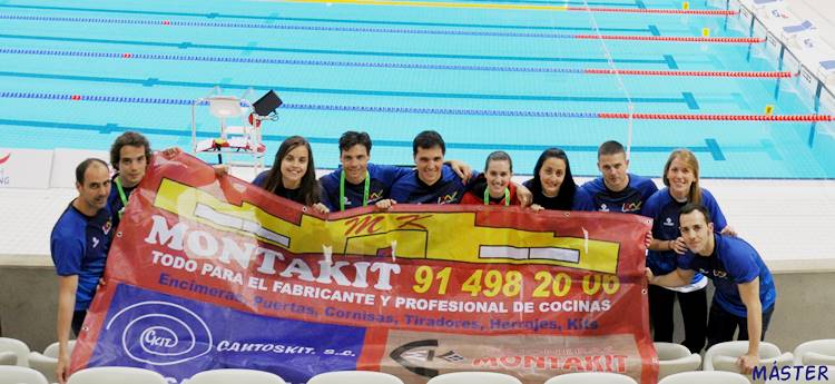 Los nadadores del Club de Natación de Leganés entre los veinte primeros de Europa