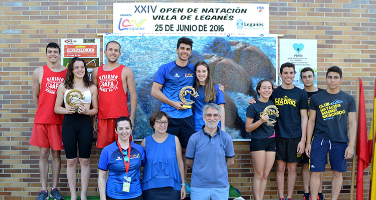 Éxito en el XXIV Open de Natación Villa de Leganés