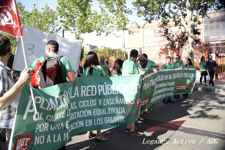 Concentración jueves 28 de julio contra la imposición de directores generales