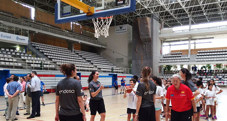 El Pabellón Europa acoge a la selección de baloncesto sub 18 de España