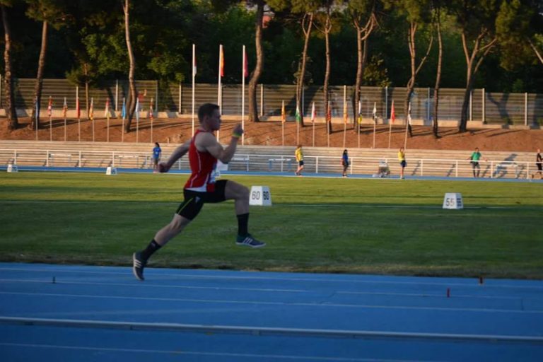 Daniel Solis, subcampeon de España de atletismo