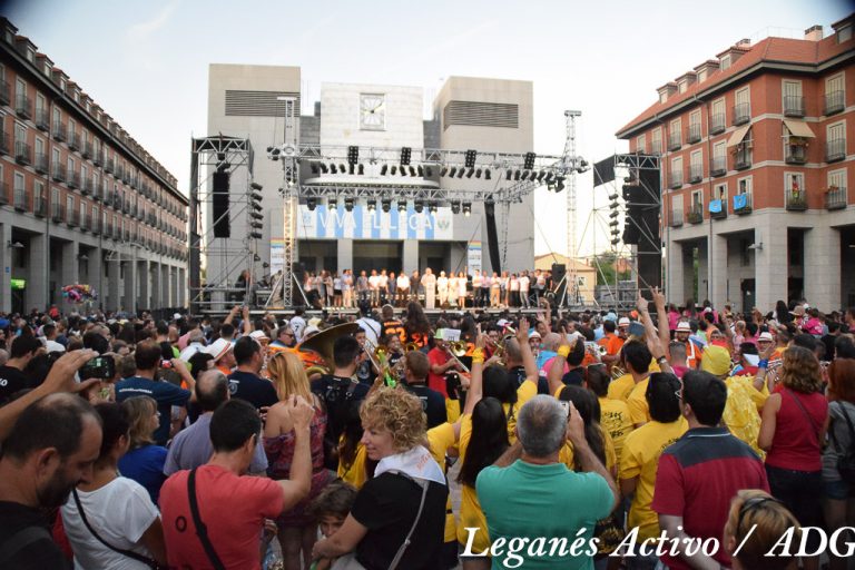 Miles de vecinos disfrutan del inicio de las Fiestas de Leganés 2016