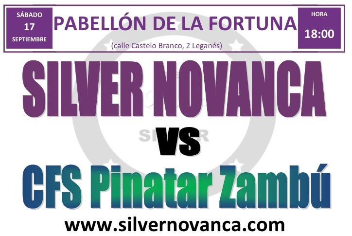 El Silver Novanca vuelve al Pabellón de La Fortuna contra el CFS Pinatar Zambú