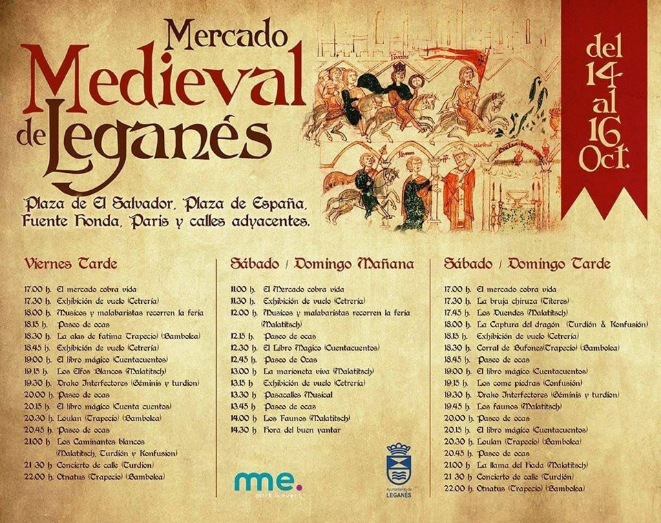 mercadillo medieval leganes completo