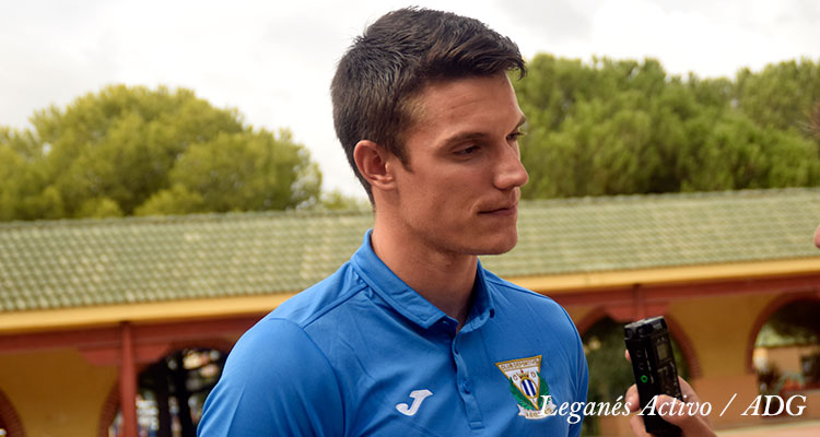 Adrián Marín, del CD Leganés: «La competencia con Diego Rico me hace meter una marcha más»