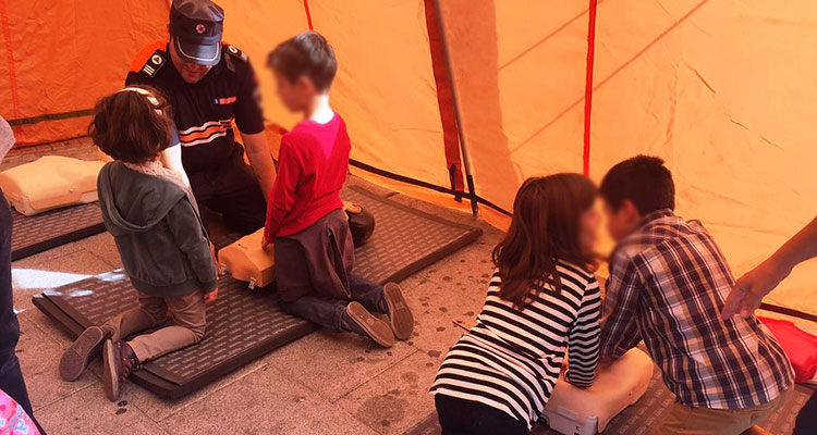 Cerca de 1000 leganenses aprendieron a realizar la maniobra RCP en tres talleres