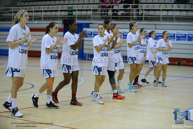 Amarga victoria de las chicas del Club Baloncesto Leganés ante el Picken Claret