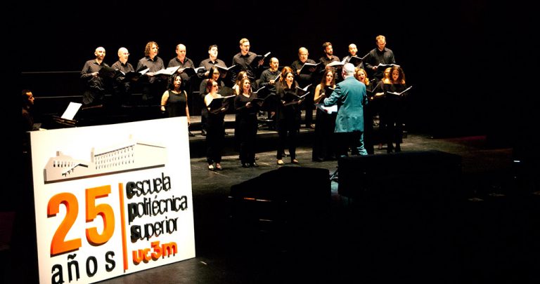 El alcalde de Leganés participa en los actos de clausura del 25 aniversario de la Escuela Politécnica Superior