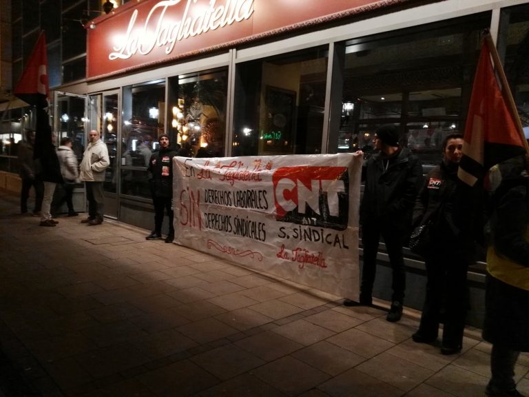 Trabajadores de Tagliatella protestan por condiciones «precarias» en Leganés