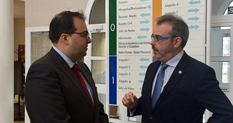 Santiago Llorente solicita a la Comunidad de Madrid que reforme el edificio de los Juzgados de Leganés