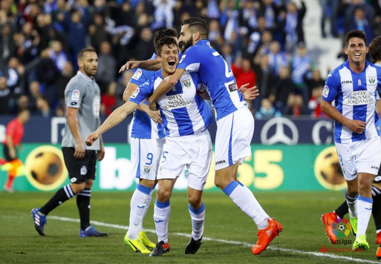 Goleada balsámica del Leganés ante el Deportivo que acerca la permanencia