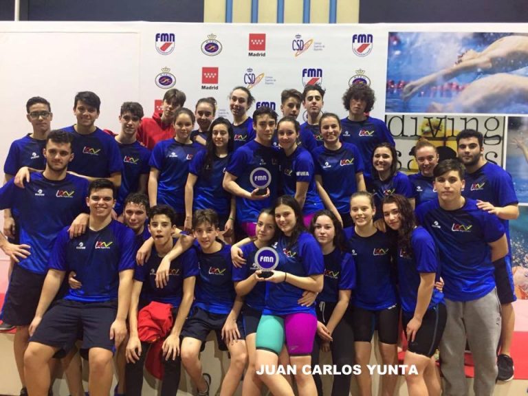 El Club de Natación Leganés, tercero en el Campeonato de Madrid de Invierno Junior e Infantil