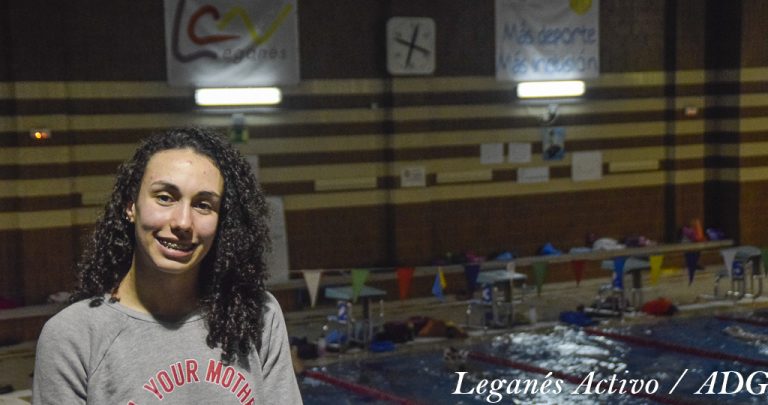 Sara Lahrach, del Club Natación Leganés: «Mi objetivo es ir a Tokio 2020»