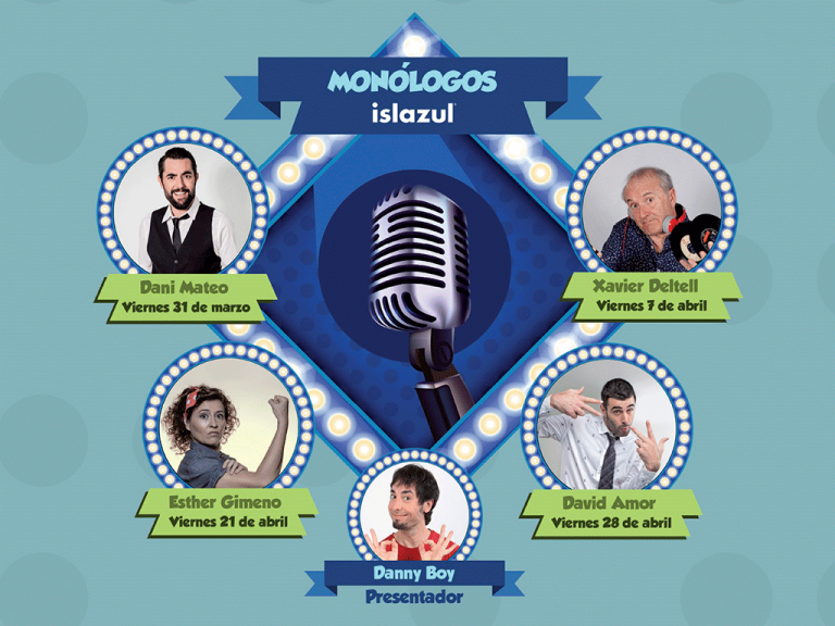 Dani Mateo, David Amor, Xavier Deltell y Esther Gimenzo amenizan el CC Islazul con actuaciones gratuitas