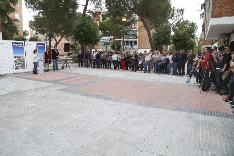 San Nicasio ya cuenta con una plaza homenaje a Francisco Pérez, ‘Paco, el de Sanni’