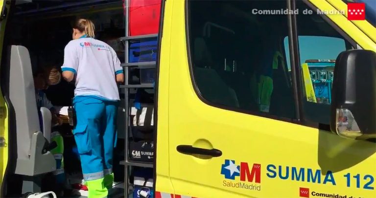 Fallece un motorista en un choque contra el guardarrail en la M-407 a su paso por Leganés