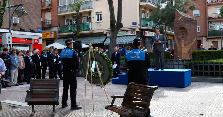 Leganés celebra el homenaje a los Hermanos Rejón, héroes del 2 de mayo fusilados por las tropas francesas en 1808