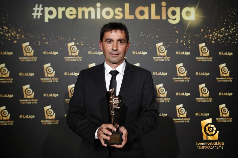 Asier Garitano, nombrado mejor entrenador de LaLiga Santander 2016/17