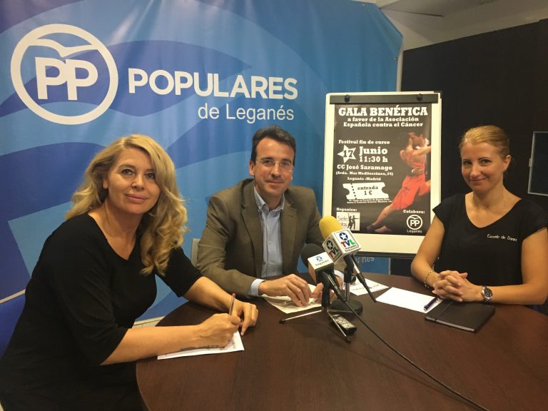 El Partido Popular colabora en la gala benéfica a favor de la Asociación Española contra el Cáncer