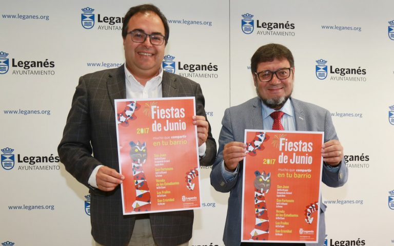 Más de 100 actividades llenarán de color y animación las Fiestas de Junio en los barrios de Leganés