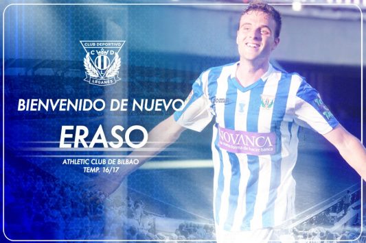 Javi Eraso regresa CD Leganés