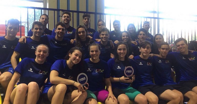 Doble podio del Club de Natación Leganés en el Campeonato Territorial