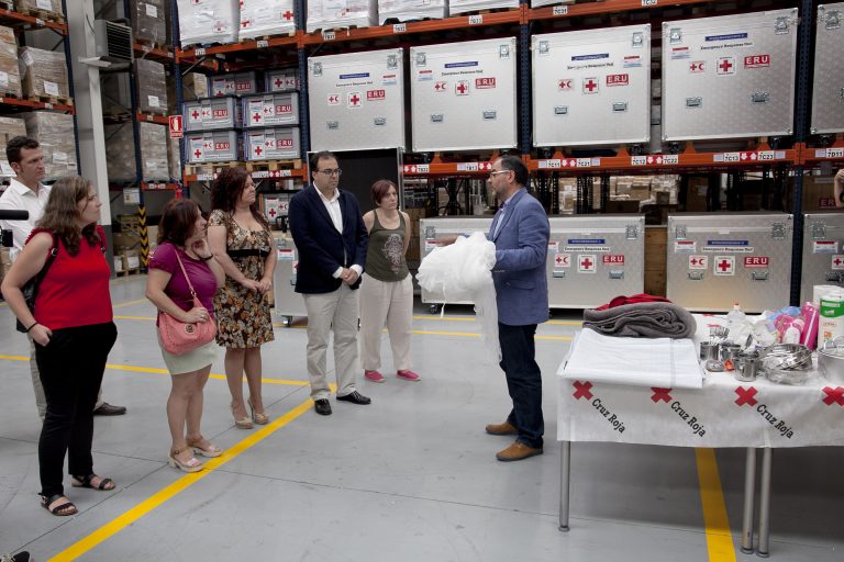 El Centro Logístico de Leganés de la Cruz Roja, preparado para atender emergencias de todo el mundo