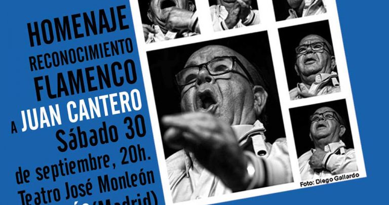 Leganés reunirá a los principales representantes del flamenco de Badajoz en el homenaje al cantaor Juan Cantero