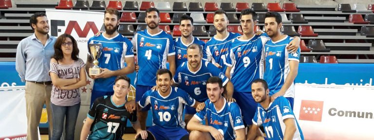 Campeones de la Copa Comunidad de Madrid de Voleibol por segundo año consecutivo