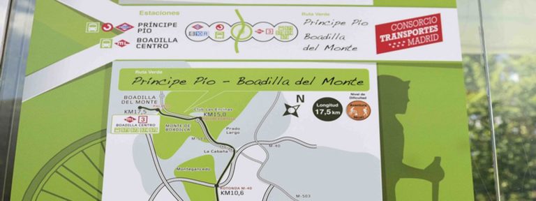 Presentan la nueva “Ruta Verde” entre Príncipe Pío – Boadilla del Monte