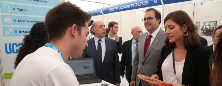 El Campus de Leganés acoge un año más la Feria Forempleo de la Universidad Carlos III