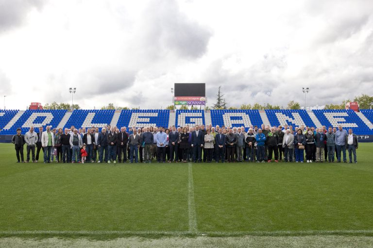 Cincuenta y cinco entidades deportivas suscriben un convenio con la Fundación del Club Deportivo Leganés