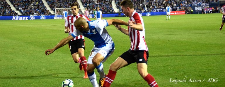 Fútbol: El Leganés sigue enchufado y gana al Athletic en casa (1-0)