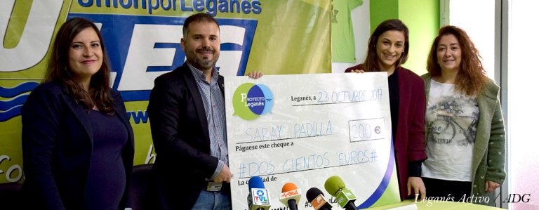 ULEG dona una ayuda económica a la campeona de España de judo Saray Padilla