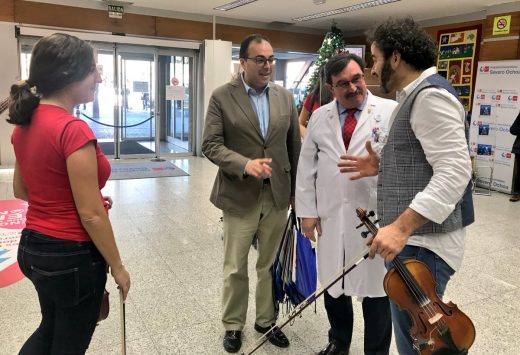 Hospital Severo Ochoa música en vena