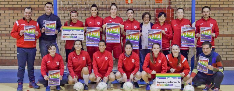 Los clubes se suman a la campaña ‘Leganés juega con orgullo’