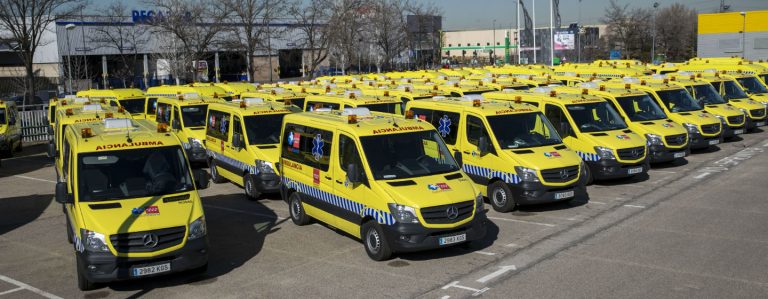 La Comunidad aumenta casi un 10 % el número de ambulancias para traslados programados