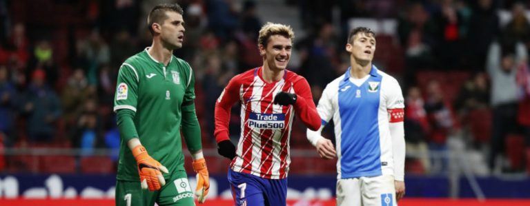 Fútbol: Griezmann 4 – 0 Leganés
