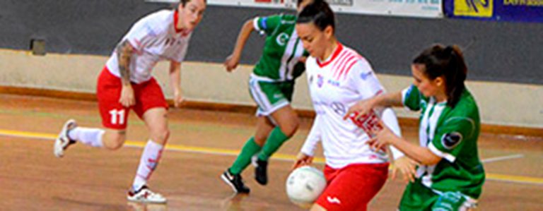 Fútbol Sala: Las chicas se llevan 3 puntos importantes ante Ciudade de As Burgas con un 2-5
