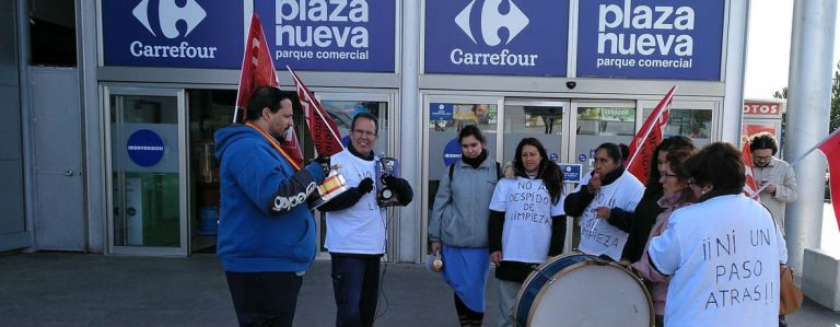 Denuncian a Carrefour por vulneración del derecho a huelga en Leganés