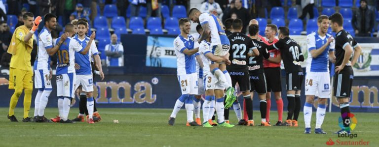 Fútbol: El CD Leganés vence, convence y casi sentencia la permanencia