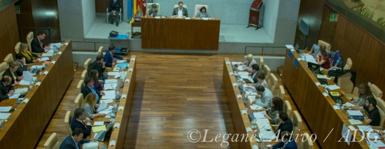 Leganés aprueba crear un código ético para sus futuros concejales