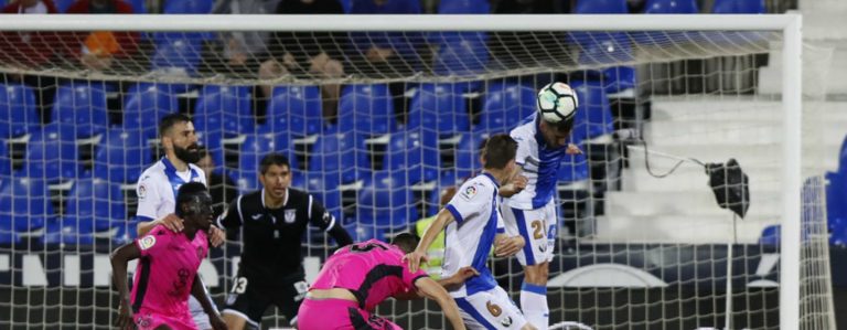 Fútbol: Bardhi bailó bajo la lluvia en la derrota del CD Leganés