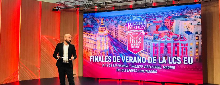 La Comunidad de Madrid, elegida sede de la final de ‘League of Legends’, la mayor competición europea de deportes electrónicos