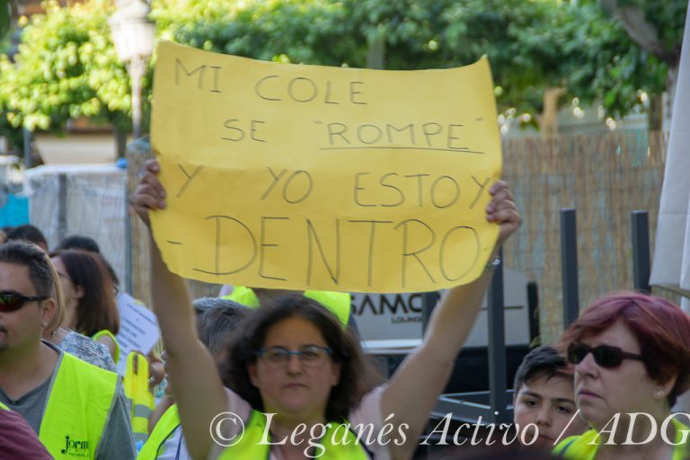 La Comunidad incumple con las reformas prometidas en centros escolares de Leganés